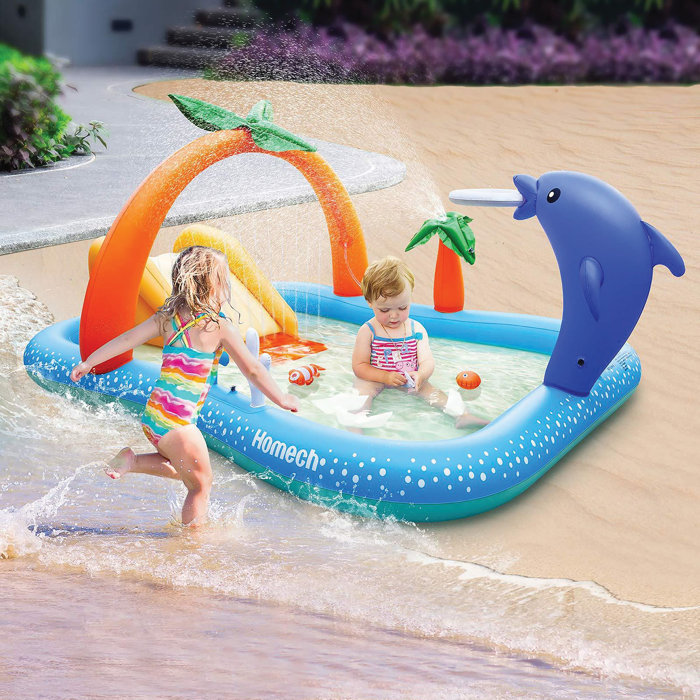 Homech Inflatable Pools Plastic Inflatables & Reviews Wayfair